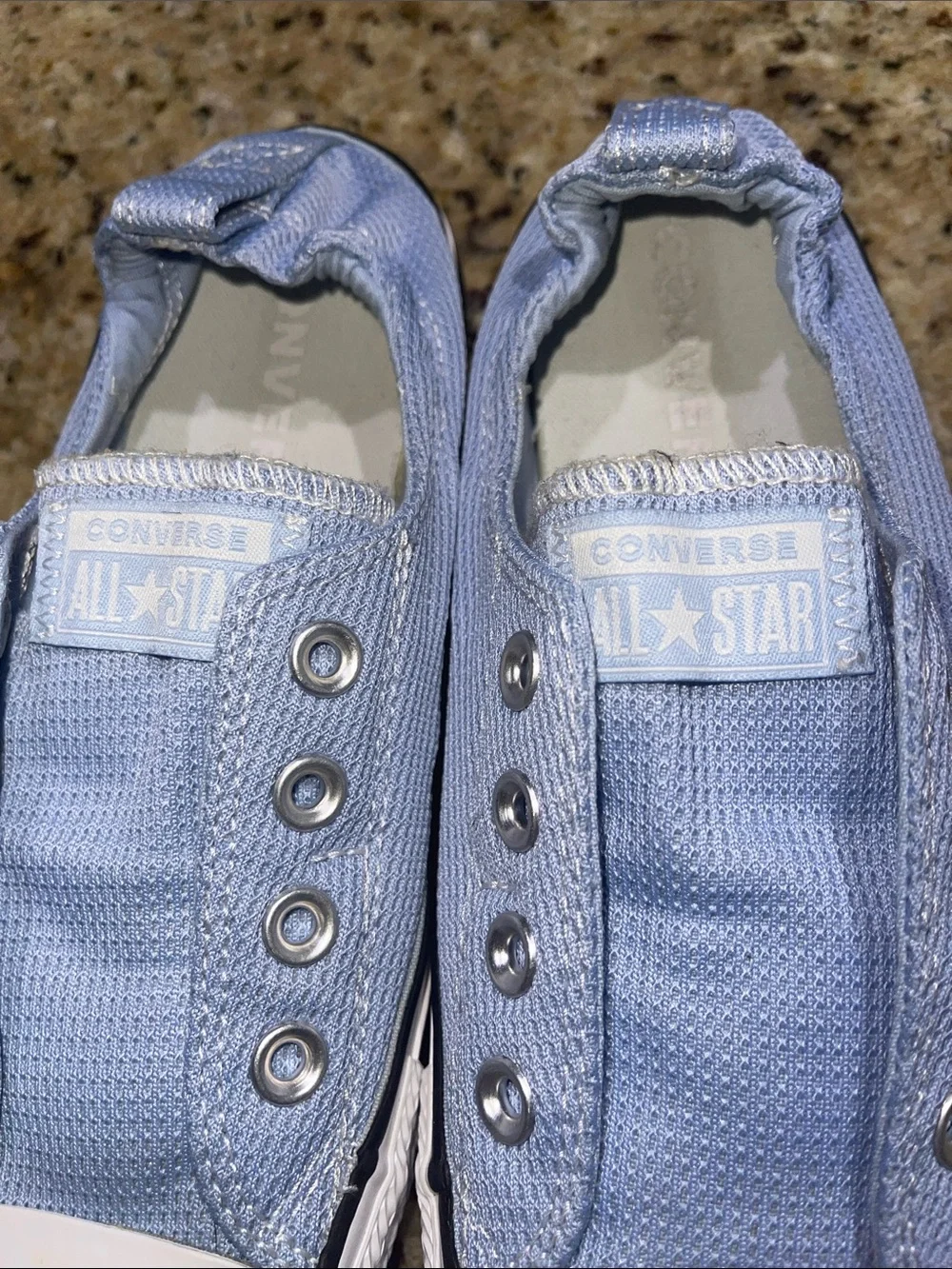 Converse All Star Shoreline Slip-On Sneakers in Light Blue